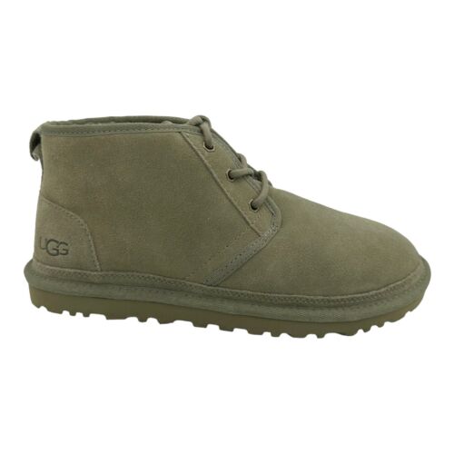 UGG NEUMEL BURNT OLIVE SUEDE SHEEPSKIN ANKLE BOOTS WOMEN'S SIZE US 9
