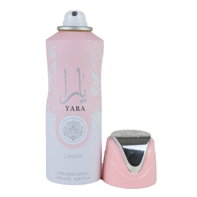 Lattafa Yara Perfumed Deodorant Spray 6.67 oz | Long-Lasting Sweet