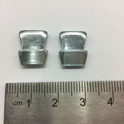 10 X CUÑAS DE MARTILLOS DE METAL NO2 Y NO1 martillos/hachas cuñas acero hechas en el reino unido - Imagen 3 de 6