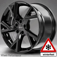 22 Zoll GT5 Alufelgen 9x22 5x112 ET35 schwarz glänzend für VW Tiguan II