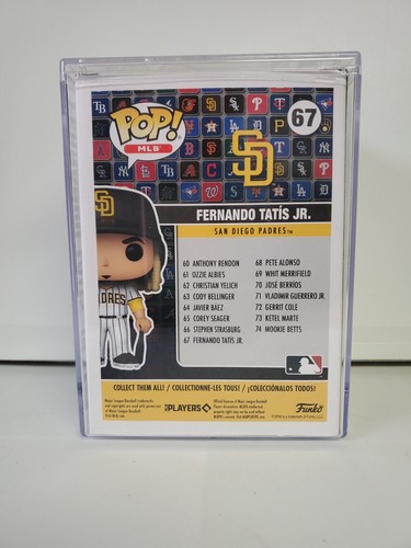 San Diego Padres Fernando Tatis Jr. Signed Funko Pop #67 BAS Beckett Witnessed - Picture 4 of 8