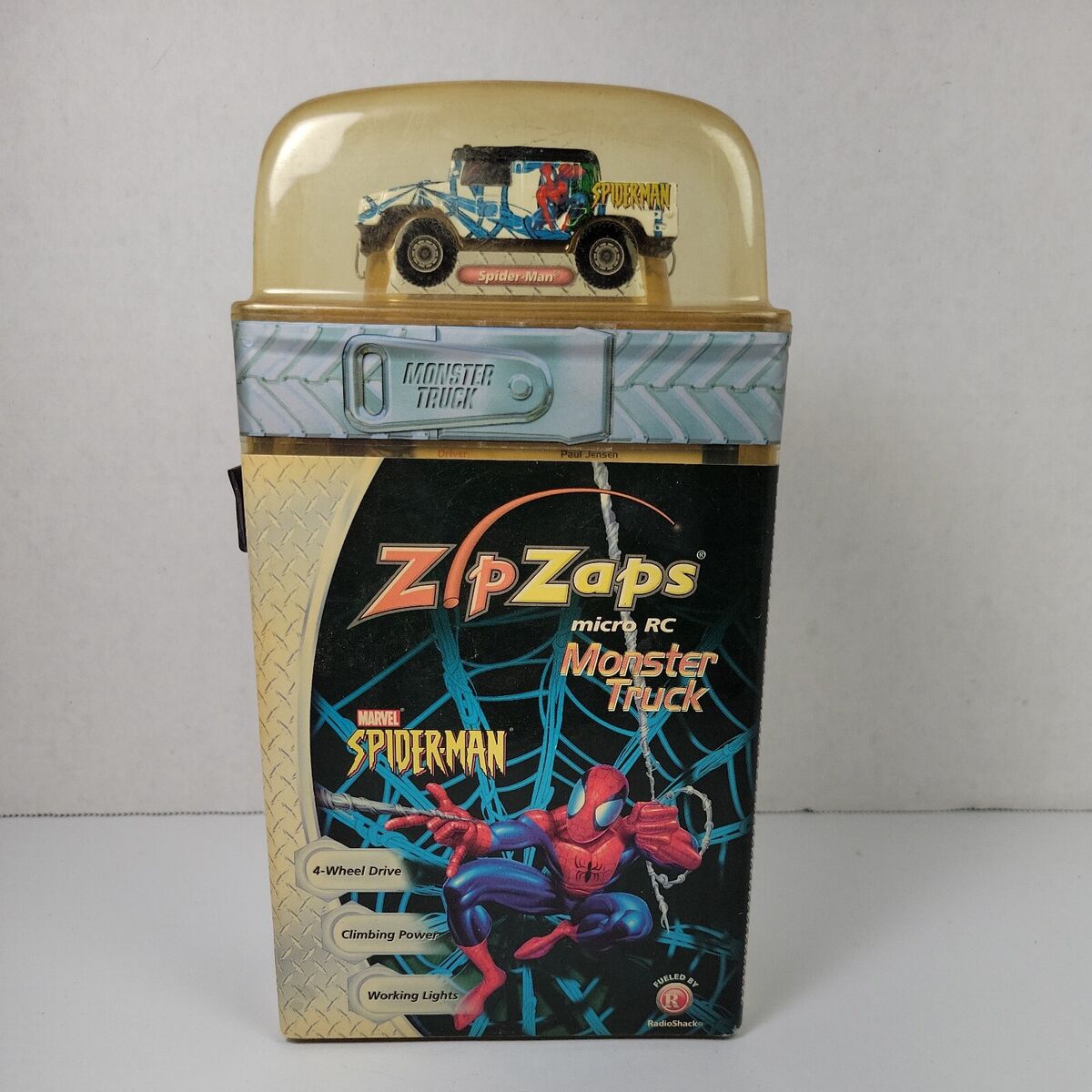 NEW! Radio Shack Zip Zaps Micro RC 1/64 4WD Hummer Monster NEW! Radio Shack Zip Zaps Micro RC 1/64 4WD Hummer Monster