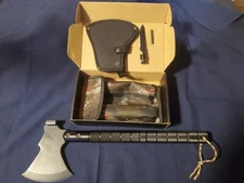 Survival Camping Axe Multi-tool Folding Tactical Hatchet Hammer Hiking Outdoor