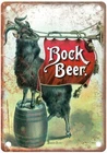 Bock Beer, 1894 Vintage Liquor Poster Retro Look Reproduction Metal Sign E573