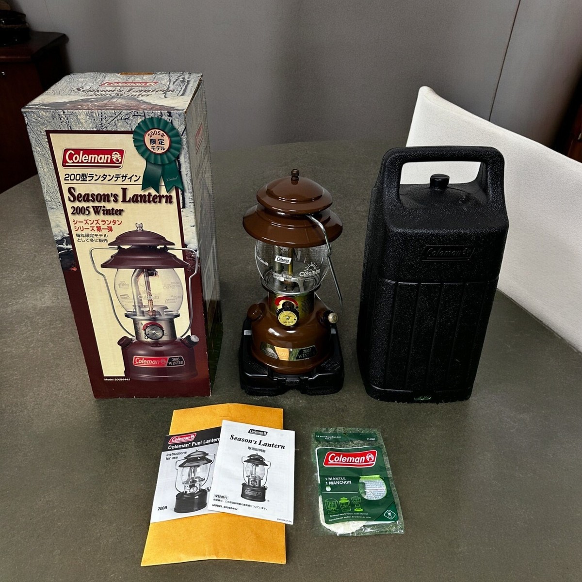 ァッション人気ブランドランキング winter 2005 Lantern Season's Coleman limited Unused edition ホワイトガソリンランタン