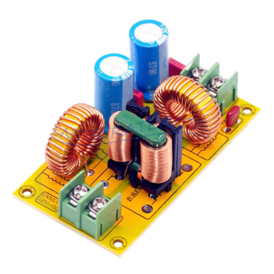 DC 50V Power Filter EMI Module Audio High Frequency Filter Board 2A 4A 10A 20A