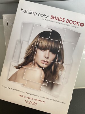 Farbkarte LANZA healing color SHADE BOOK