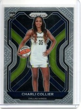 2021 Panini Prizm Charli Collier Rookie Card #89 Dallas Wings RC WNBA