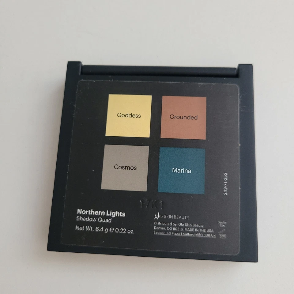 Glo skin Beauty NORTHERN LIGHTS Shadow Quad 0.22 oz/6.4g New with Box - Image 4 of 4