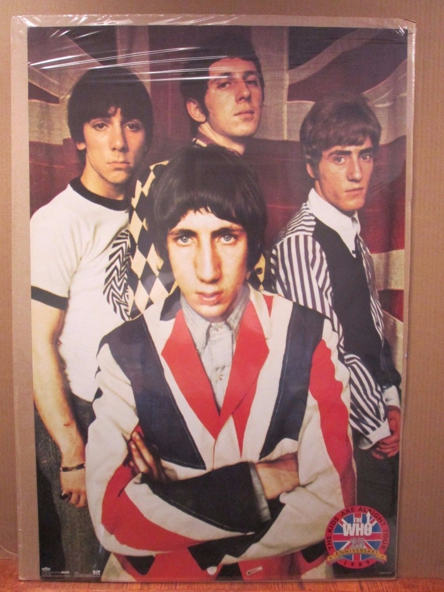 Vintage The WHO Kids are alright tour 25th Anniversary