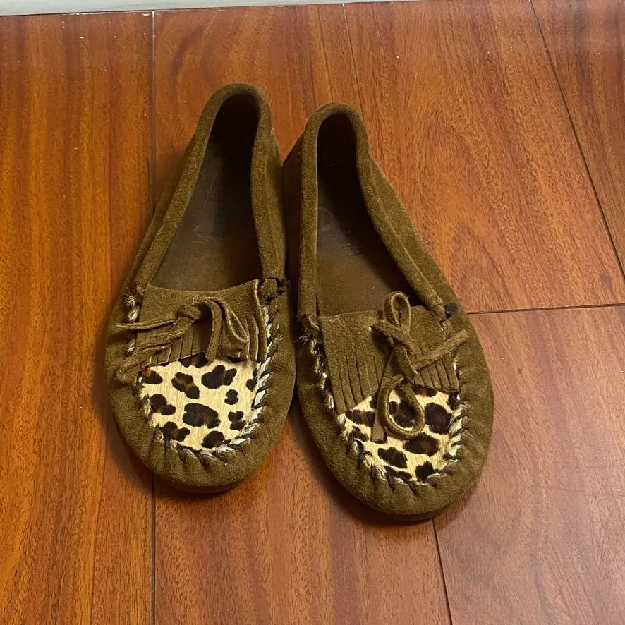 Minnetonka Cheetah moccasins eBay