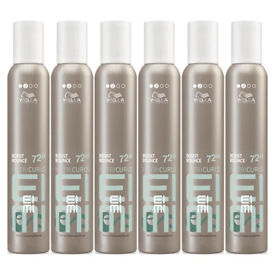 WELLA EIMI NUTRICURLS BOOST BOUNCE Curl Enhancing Mousse Lockenschaum 6x 300 ml