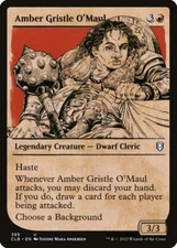 Amber Gristle O'Maul (395/1062) Commander Legends Battle for Baldur's Gate NM