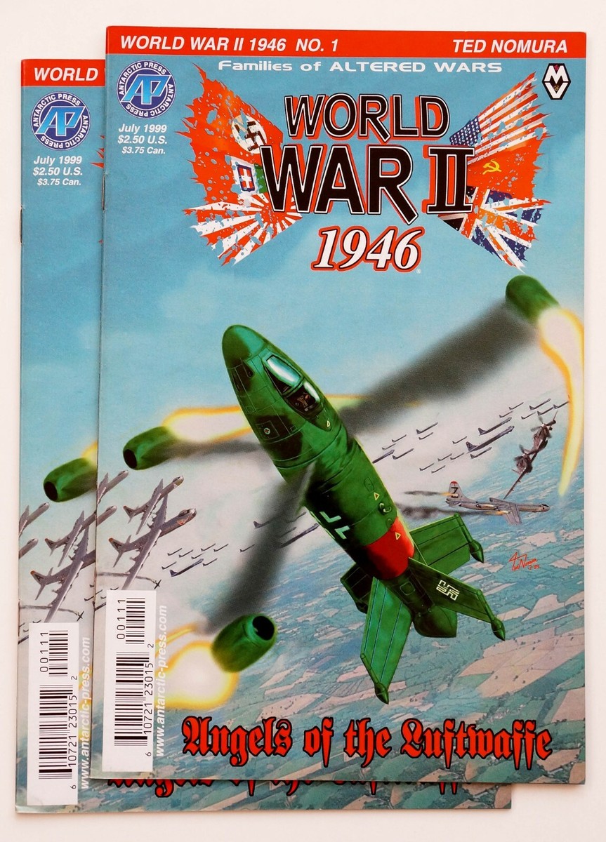 World War II 1946 #1 Lot (2 copies) 1999 Antarctic Press,Ted