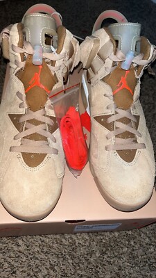 Size 10.5 - DS Jordan 6 Retro x Travis Scott British Khaki