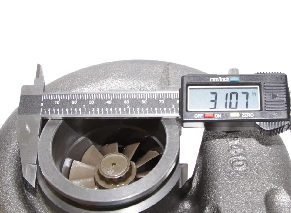 Cargador turbo diésel H1C 3531038 para Dodge W250/W350 91-93 6BT 5,9 L I6 OHV Foto 3 de 4