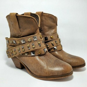 corral studded strap ankle boots