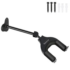 RANMING Guitar Wall Hook Hanger Metal Base Wall Mount Hangers Lengthen Auto L...