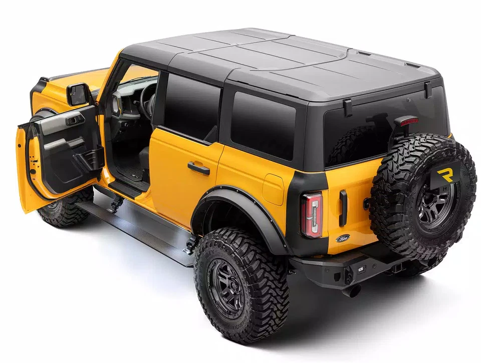 Ionic Electric Drop-Down Running Boards Fit 2021-2025 Ford Bronco 4-Door Foto 2 de 4