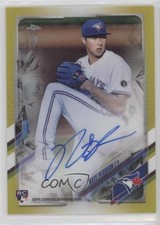 2021 Topps Chrome Ben Baller Edition Gold Refractor 26/50 Nate Pearson Auto w4h