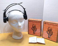 AM FM Headset Radio - Amoco GPX - AHP1100A - Wild West - QTY 2 - Foldable, NEW