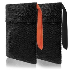 2Pack Soap Bag Deep Exfoliating,Bar Soap Pouch Saver Pocket,Body Scrubber Shower
