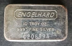 Engelhard 10oz Silver Bar
