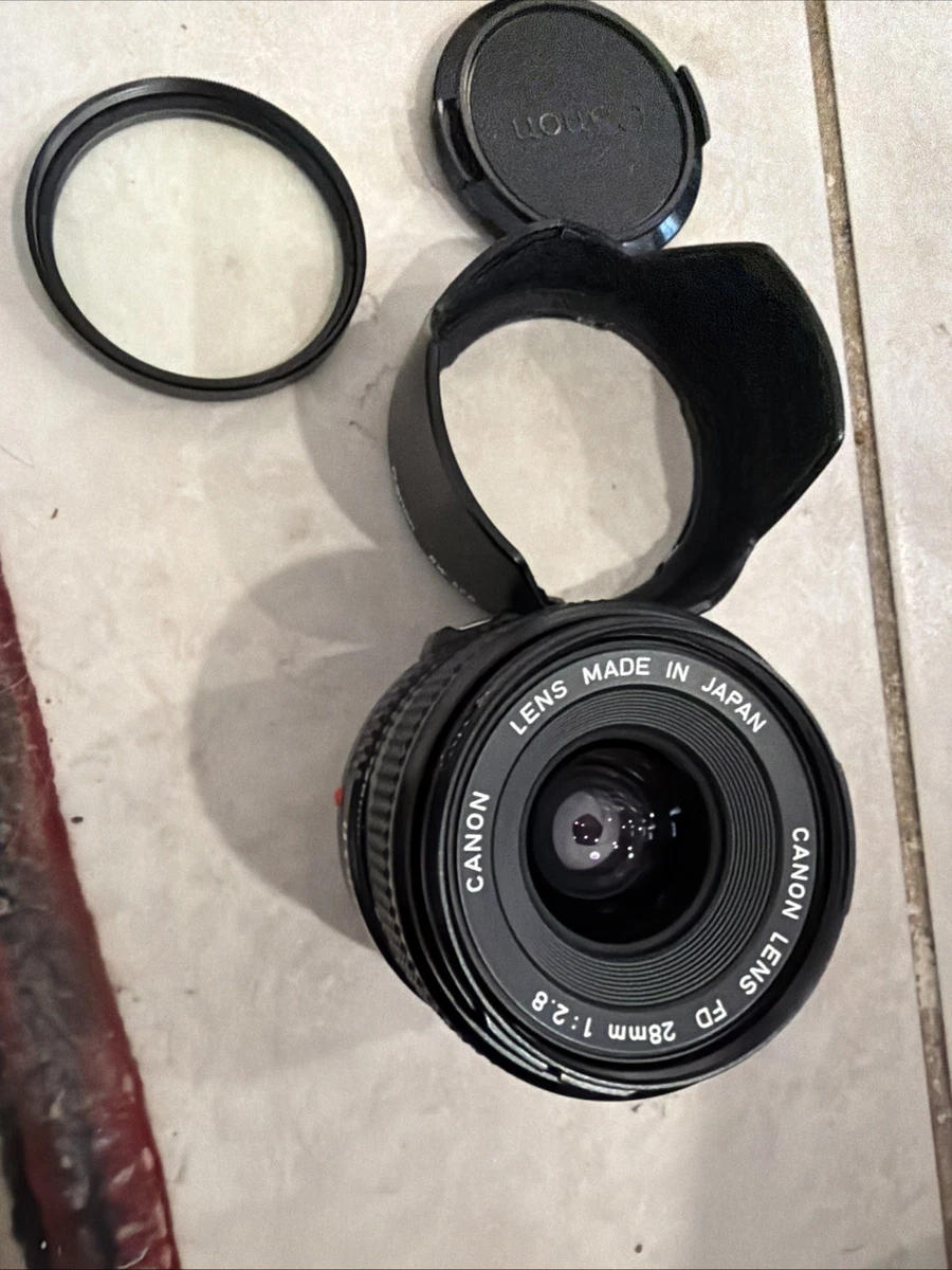 Canon FD 28mm Camera Lenses for sale | eBay