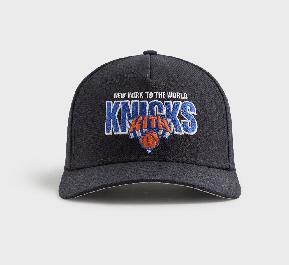 Kith & New Era New York Knicks Wool 9FORTY M Crown Snapback 2025