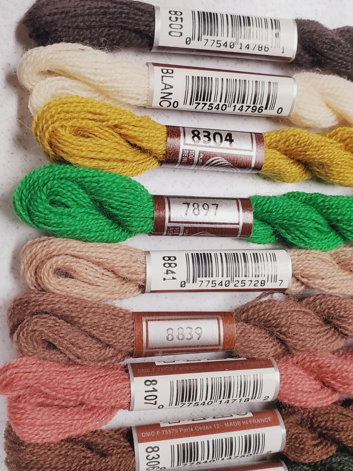 Lot of 14 DMC MEDICIS Tapestry Wool 14 Colors A - Image 2 of 4