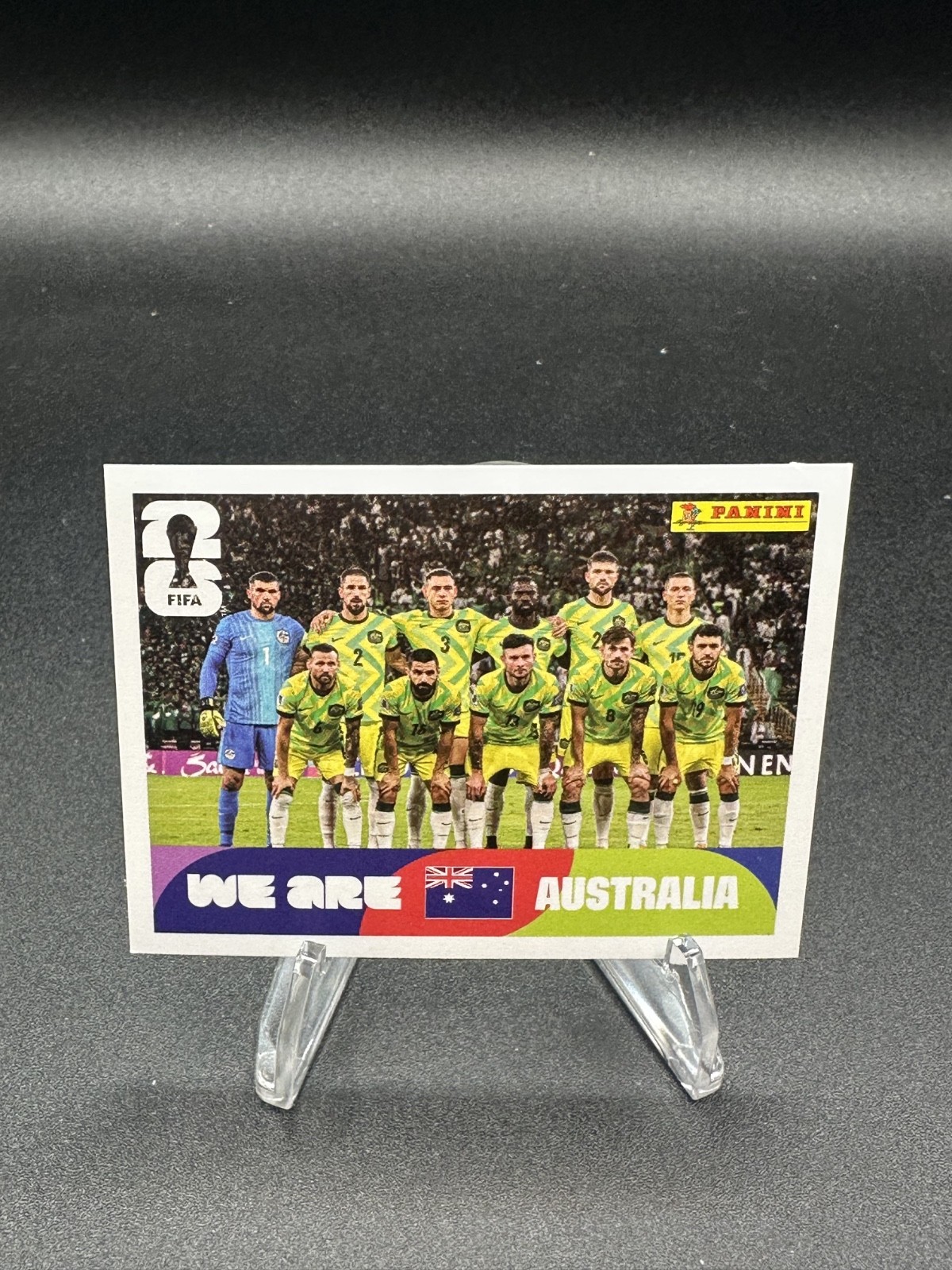 2026 Panini FIFA World Cup Soccer Sticker US Edition # AUS 13 Australian Team