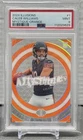 2024 Panini Illusions Caleb Williams Mystique Orange Rookie Card PSA 9 Bears