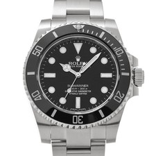 Rolex ROLEX Submariner 114060 black WATCH 716012