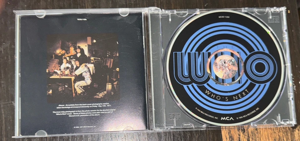 Who's Next By The Who (CD 1995) NM Tested No Scratches - Image 3 of 3