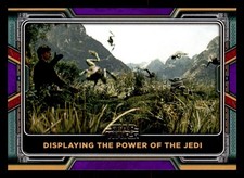 75 Displaying the Power of the Jedi Star Wars Book Of Boba Fett 2022 Topps TCG C