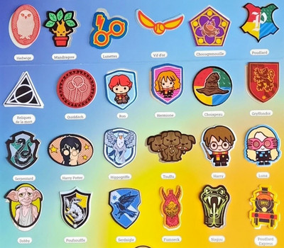 Harry Potter 2025 einzeln befestigen - Super Hyper U Stores / Patch Aufkleber