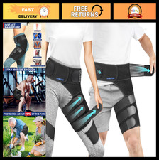 Sciatica Pain Relief Device, Hip Brace for Men  Women, Thigh  Groin Compressio