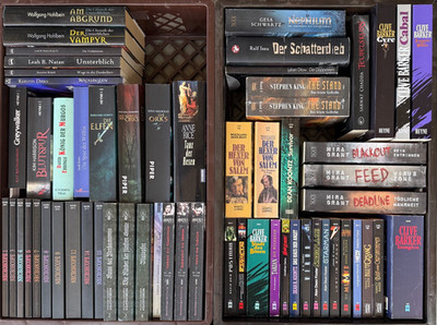 Fantasy, Horror, Necroscope, Taschenbücher, Konvolut 837