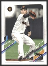 Yuki Takahashi #110 2021 Topps NPB Yomiuri Giants