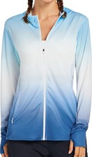 NWT Women's UPF 50 Long Sleeve Sun Protection Jacket Hoodie Sunscreen XL