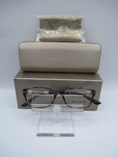 Bvlgari 4061-B Eyeglasses Tortoise  Gold Frames w/Crystals col 5231 Size 52-16