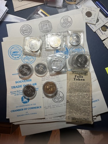 1980’s Niagara Falls Canada, Chamber of Commerce Souvenir Coin (Lot 26 Coins) - Picture 2 of 10