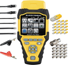 VDV501-770 Cable Tester Set, Scout Pro Max Ethernet, Coax/Video, Phone, RJ11/RJ