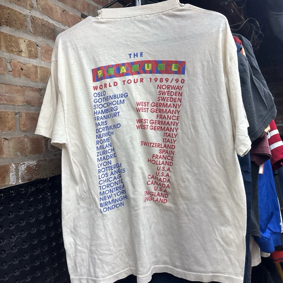 Paul McCartney 1989/90 World Tour T-Shirt 80's Vintage - Image 2 of 3