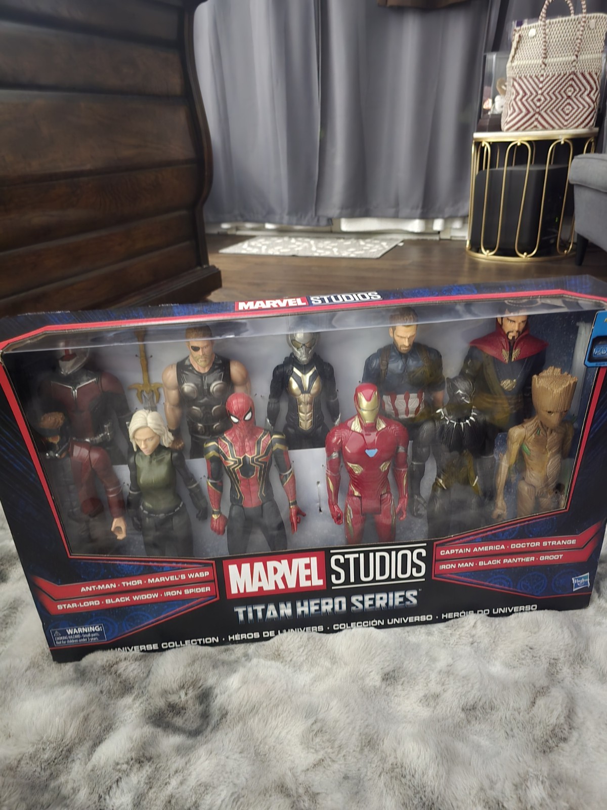 MARVEL STUDIOS TITAN HERO SERIES 11 FiGURE SET AVENGERS NIB thumbnail 2
