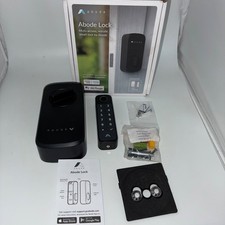 Abode Lock Multi-access Retrofit Smart Lock with Wireless Keypad and Mounting