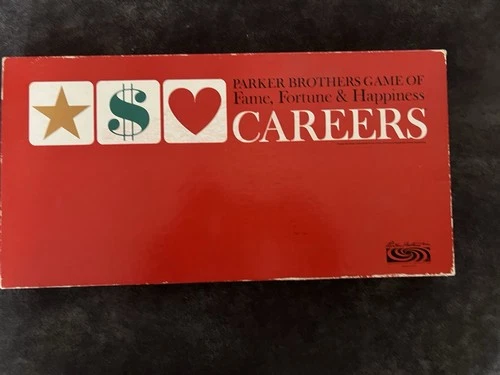 Vintage 1965 Careers Board Game Parker Brothers Complete Classic Game VERY CLEAN