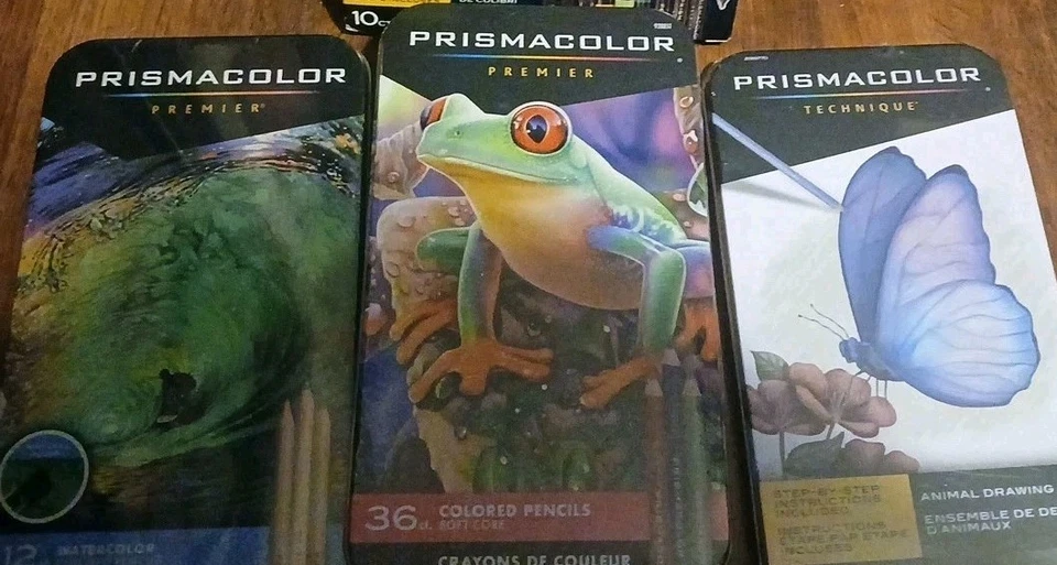 1- 36 count 1-12ct Animal drawing Set-&12 watercolors Pencils - Image 2 of 4