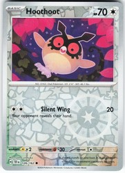 Hoothoot 126/162 Temporal Forces Reverse Holo