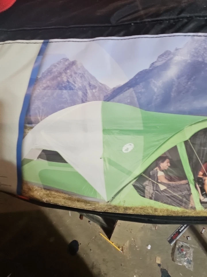 Barraca Coleman 2000007824 Evanston 15x12 pés 8 pessoas - Verde - Imagem 4 de 4